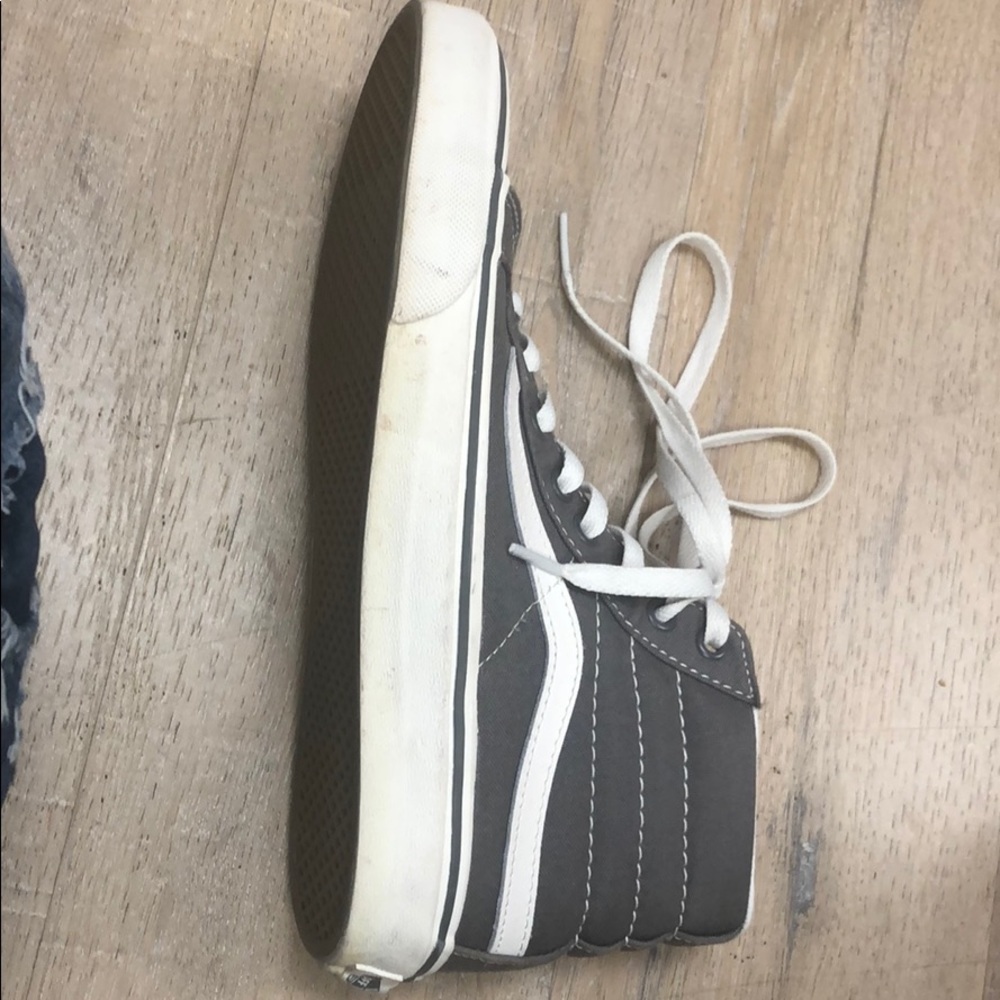 Gray vans for women size 8.5